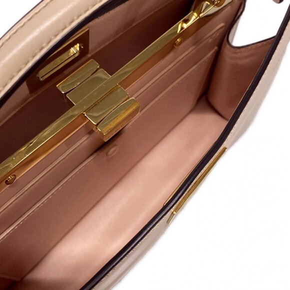 Auth FENDI Peekaboo I See U East West 8BN323-ADYC Light Pink Nappa Leather - Picture 15 of 16